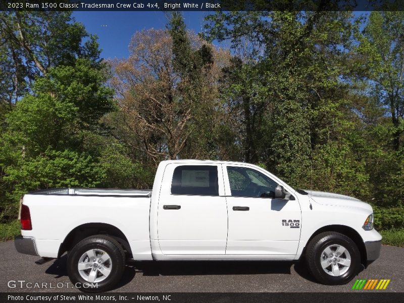 Bright White / Black 2023 Ram 1500 Classic Tradesman Crew Cab 4x4
