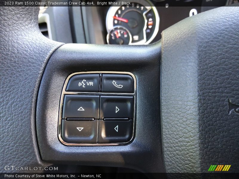 Bright White / Black 2023 Ram 1500 Classic Tradesman Crew Cab 4x4