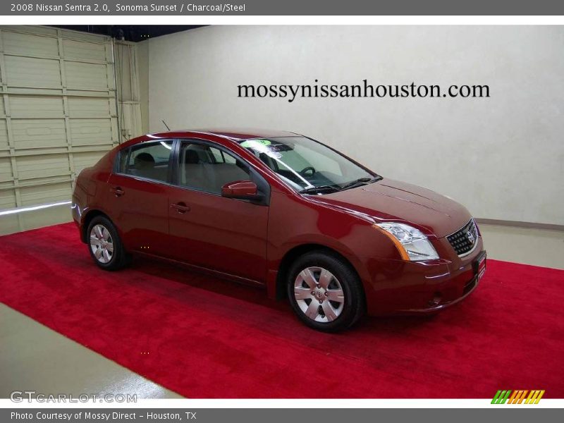 Sonoma Sunset / Charcoal/Steel 2008 Nissan Sentra 2.0