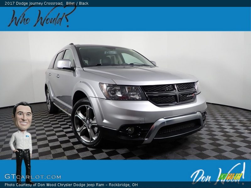 Billet / Black 2017 Dodge Journey Crossroad