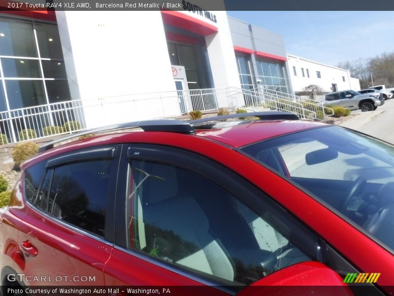 Barcelona Red Metallic / Black 2017 Toyota RAV4 XLE AWD