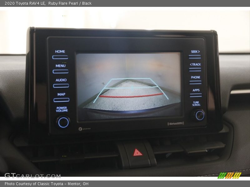 Ruby Flare Pearl / Black 2020 Toyota RAV4 LE