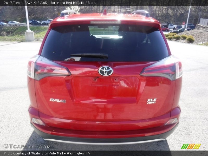 Barcelona Red Metallic / Black 2017 Toyota RAV4 XLE AWD