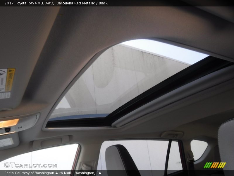 Barcelona Red Metallic / Black 2017 Toyota RAV4 XLE AWD