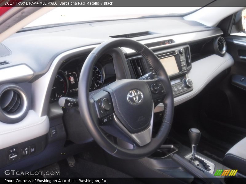 Barcelona Red Metallic / Black 2017 Toyota RAV4 XLE AWD