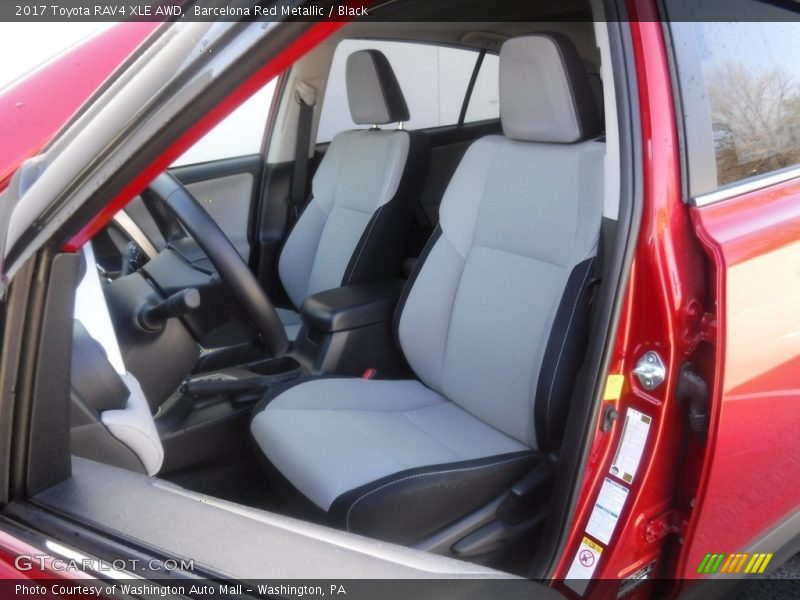Barcelona Red Metallic / Black 2017 Toyota RAV4 XLE AWD