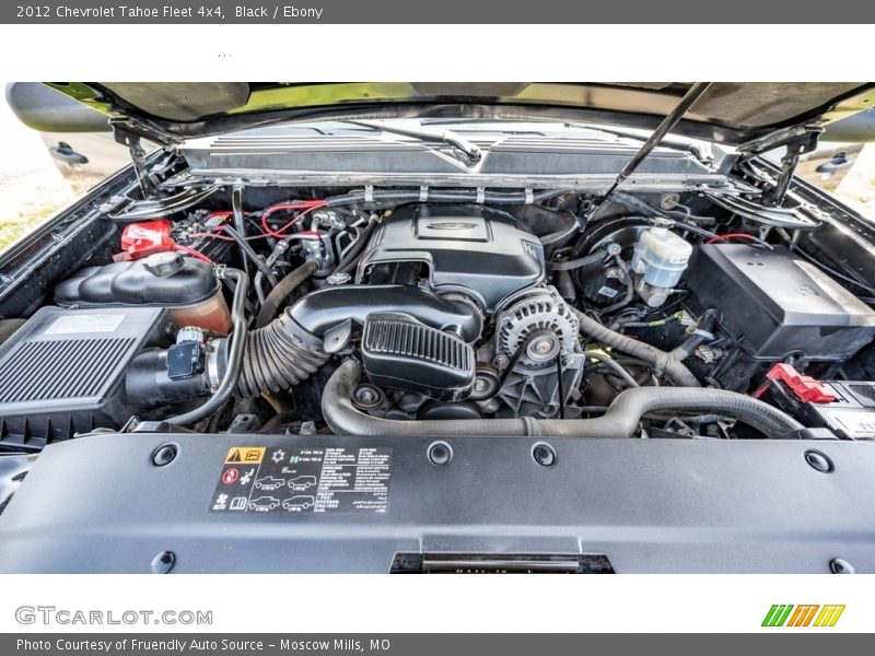  2012 Tahoe Fleet 4x4 Engine - 5.3 Liter OHV 16-Valve VVT Flex-Fuel V8