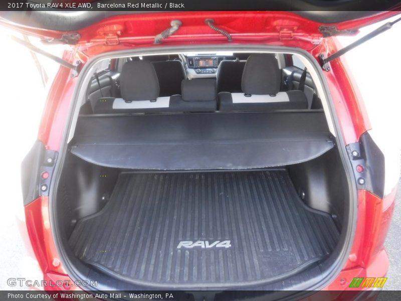 Barcelona Red Metallic / Black 2017 Toyota RAV4 XLE AWD