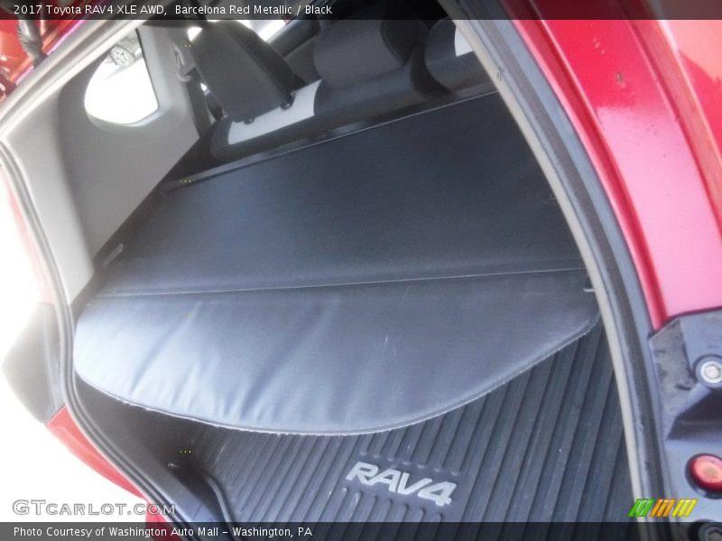 Barcelona Red Metallic / Black 2017 Toyota RAV4 XLE AWD