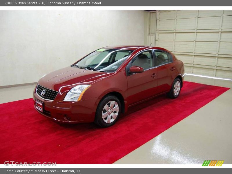 Sonoma Sunset / Charcoal/Steel 2008 Nissan Sentra 2.0