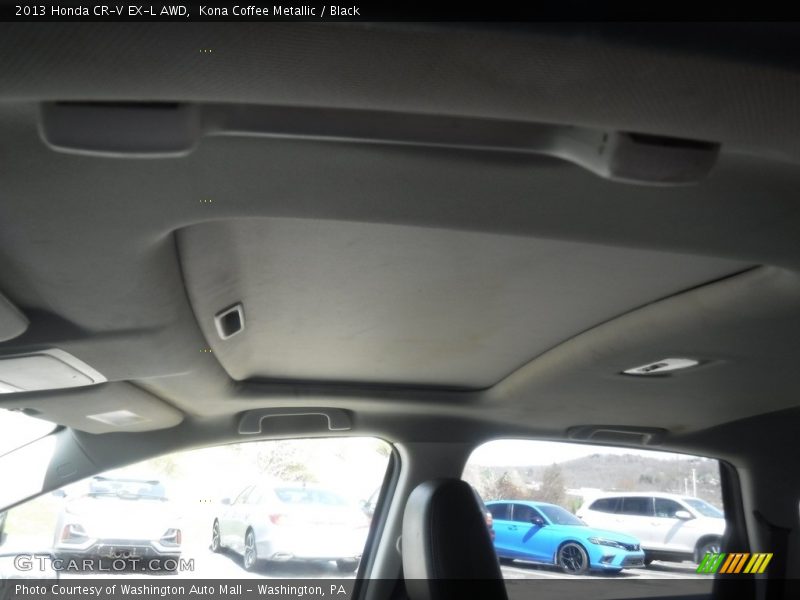 Kona Coffee Metallic / Black 2013 Honda CR-V EX-L AWD