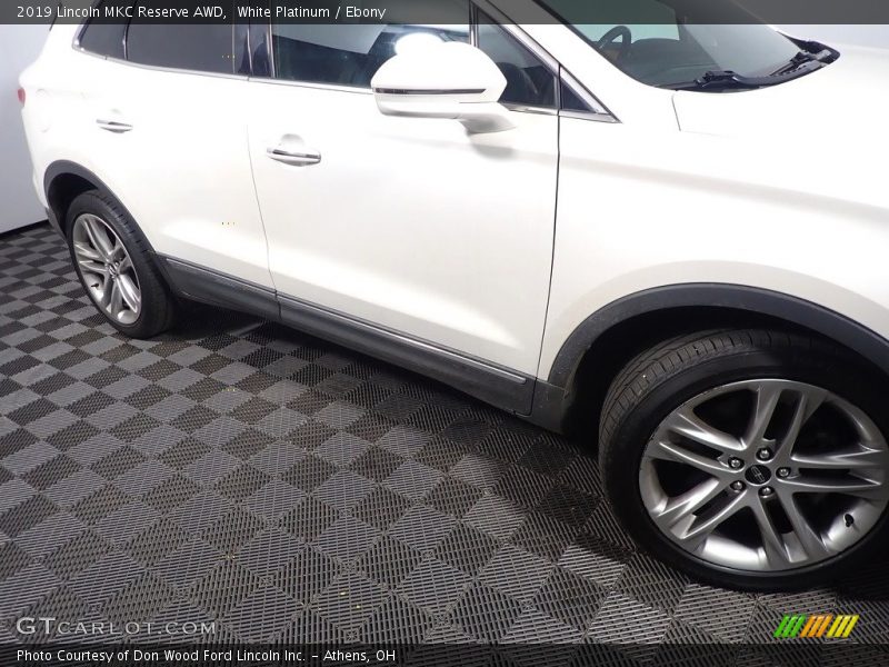White Platinum / Ebony 2019 Lincoln MKC Reserve AWD