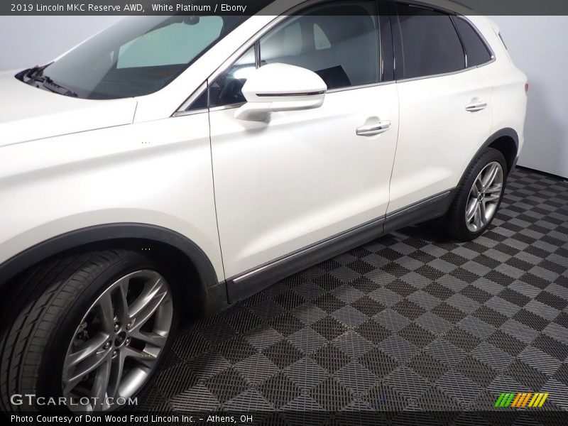 White Platinum / Ebony 2019 Lincoln MKC Reserve AWD