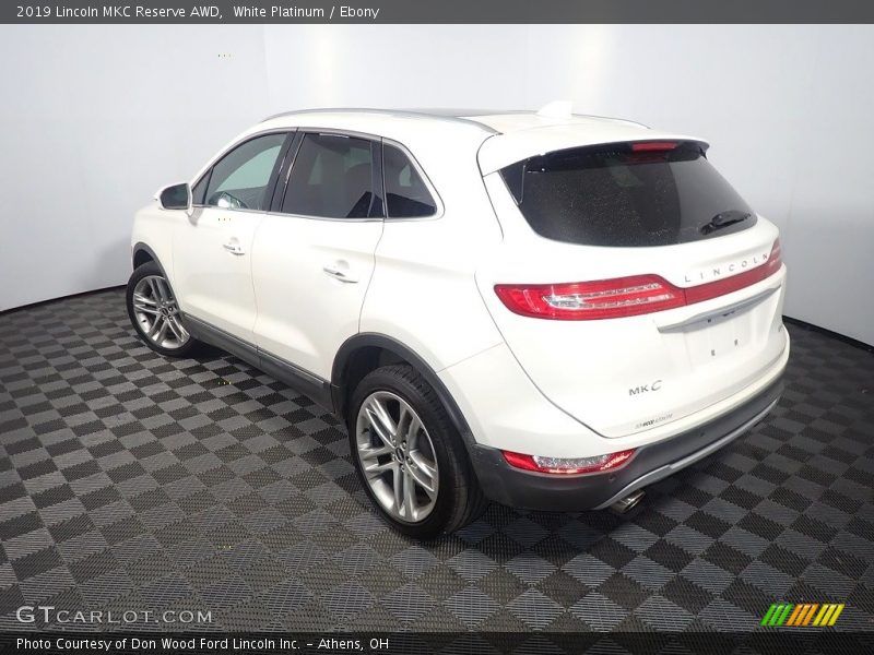 White Platinum / Ebony 2019 Lincoln MKC Reserve AWD