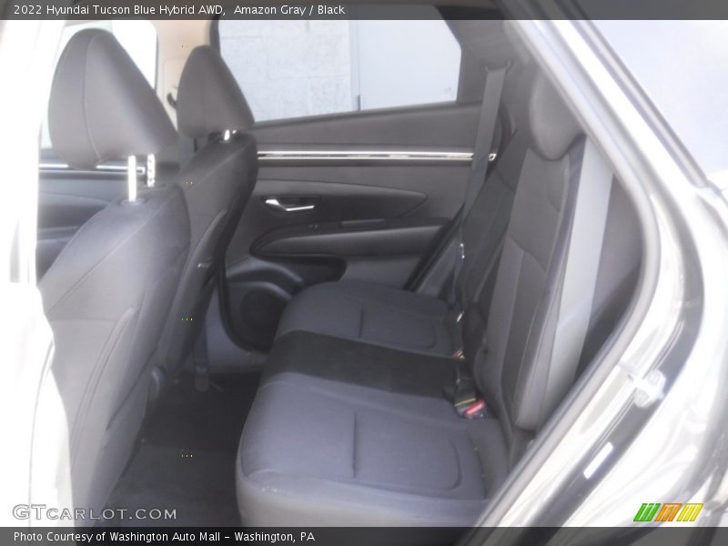 Amazon Gray / Black 2022 Hyundai Tucson Blue Hybrid AWD