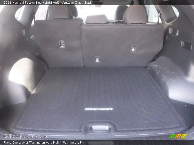 Amazon Gray / Black 2022 Hyundai Tucson Blue Hybrid AWD