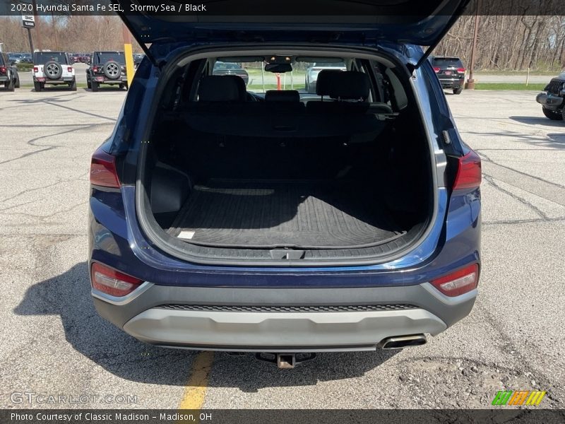 Stormy Sea / Black 2020 Hyundai Santa Fe SEL