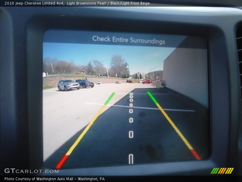Light Brownstone Pearl / Black/Light Frost Beige 2016 Jeep Cherokee Limited 4x4