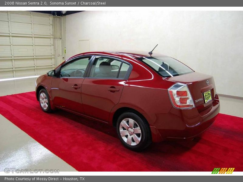 Sonoma Sunset / Charcoal/Steel 2008 Nissan Sentra 2.0