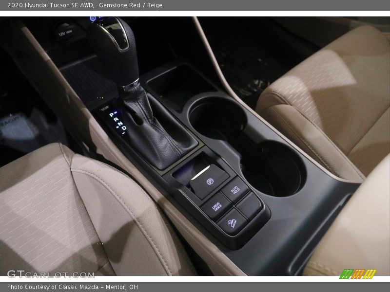 Gemstone Red / Beige 2020 Hyundai Tucson SE AWD