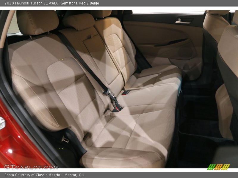 Gemstone Red / Beige 2020 Hyundai Tucson SE AWD