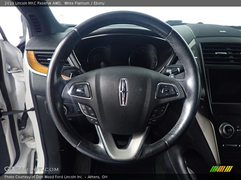 White Platinum / Ebony 2019 Lincoln MKC Reserve AWD