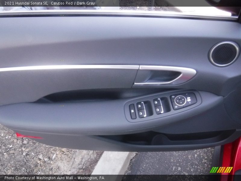 Calypso Red / Dark Gray 2021 Hyundai Sonata SE