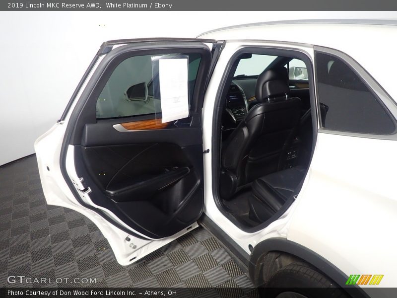 White Platinum / Ebony 2019 Lincoln MKC Reserve AWD