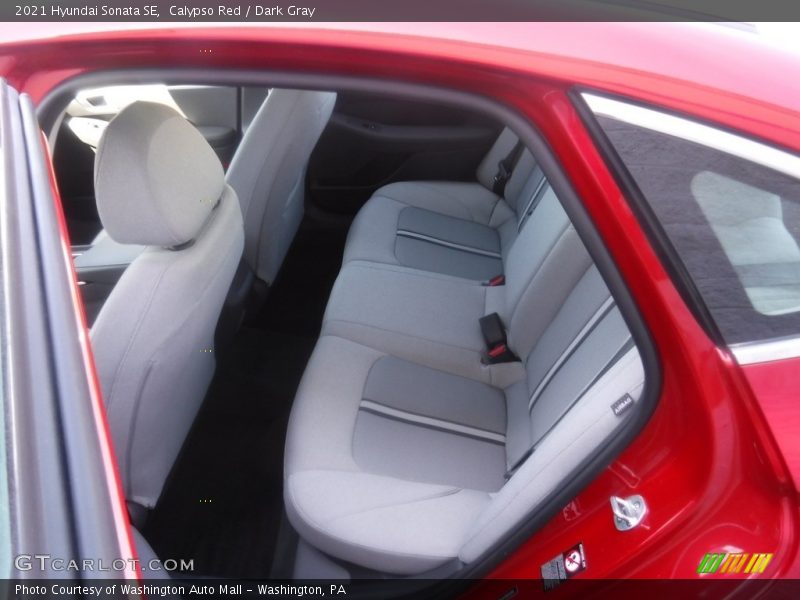 Calypso Red / Dark Gray 2021 Hyundai Sonata SE