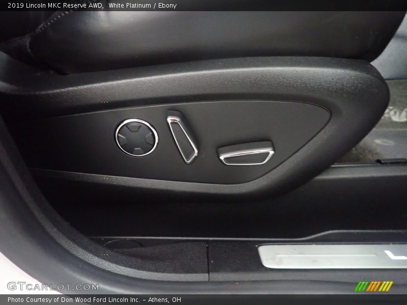White Platinum / Ebony 2019 Lincoln MKC Reserve AWD