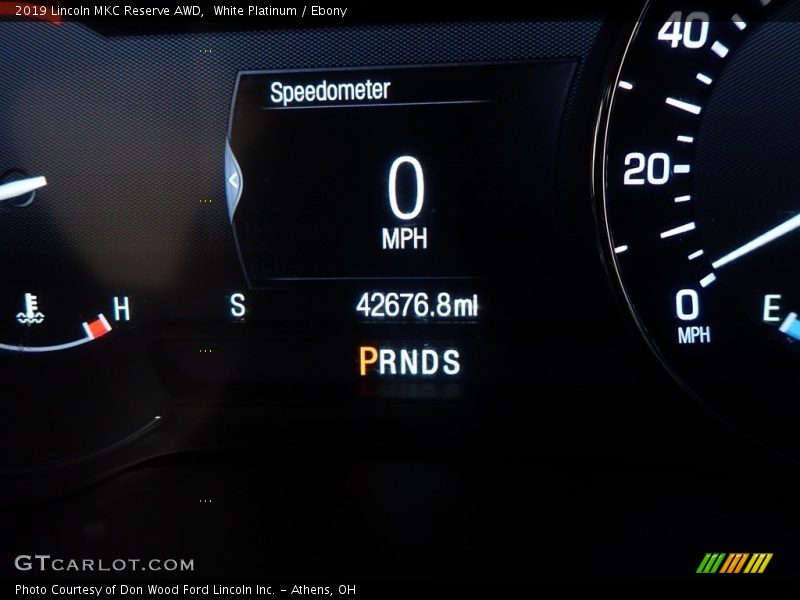 White Platinum / Ebony 2019 Lincoln MKC Reserve AWD