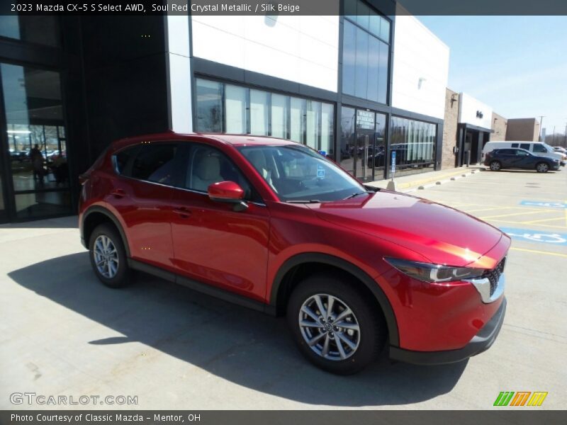Soul Red Crystal Metallic / Silk Beige 2023 Mazda CX-5 S Select AWD
