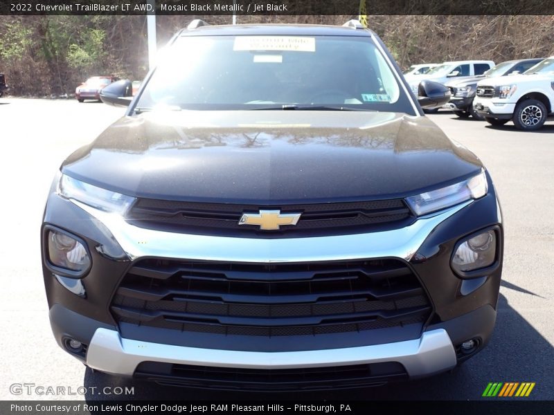 Mosaic Black Metallic / Jet Black 2022 Chevrolet TrailBlazer LT AWD