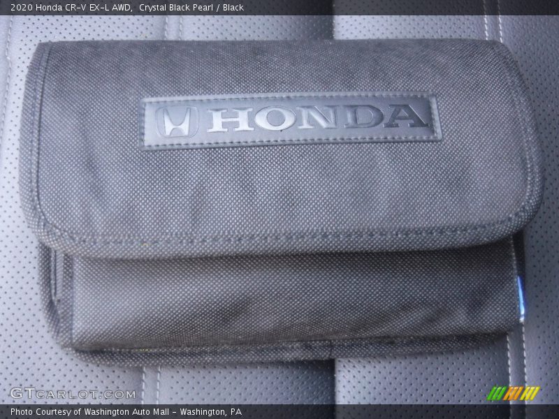 Crystal Black Pearl / Black 2020 Honda CR-V EX-L AWD