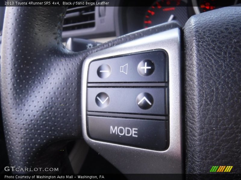 Black / Sand Beige Leather 2013 Toyota 4Runner SR5 4x4