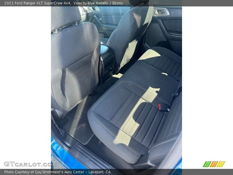 Velocity Blue Metallic / Ebony 2021 Ford Ranger XLT SuperCrew 4x4