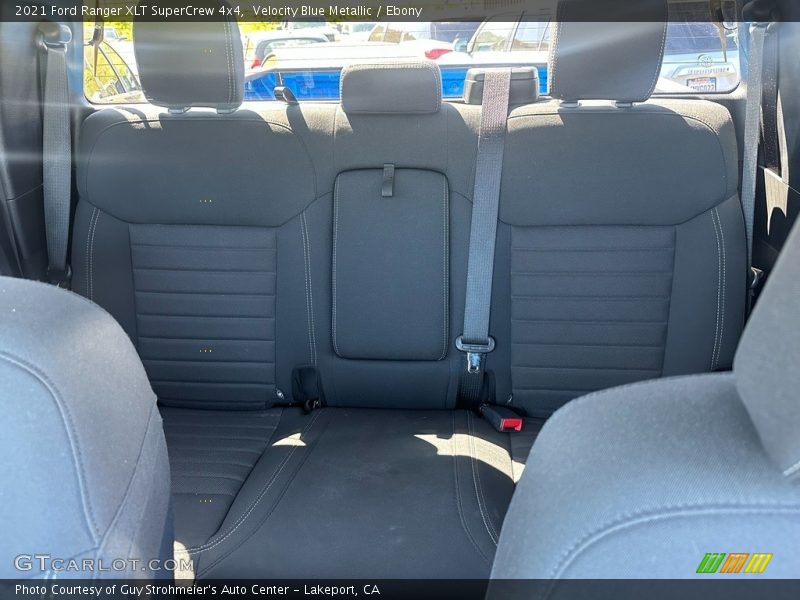 Velocity Blue Metallic / Ebony 2021 Ford Ranger XLT SuperCrew 4x4