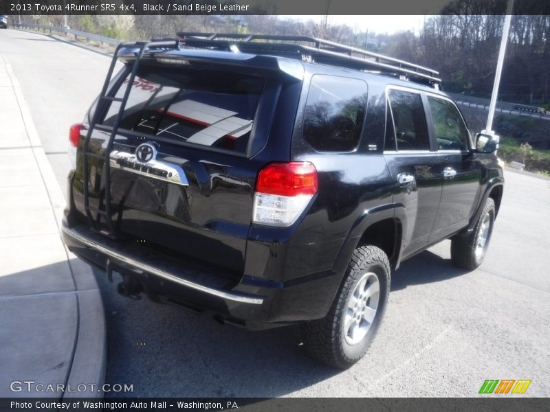 Black / Sand Beige Leather 2013 Toyota 4Runner SR5 4x4