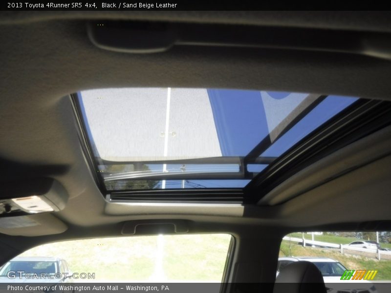 Black / Sand Beige Leather 2013 Toyota 4Runner SR5 4x4