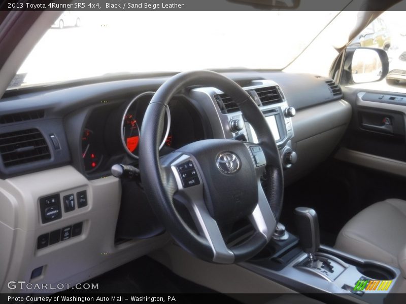 Black / Sand Beige Leather 2013 Toyota 4Runner SR5 4x4