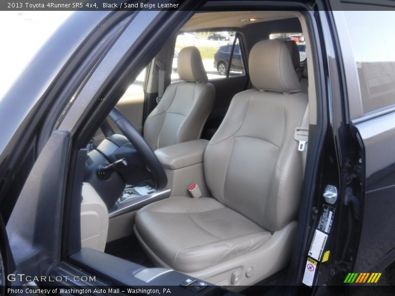Black / Sand Beige Leather 2013 Toyota 4Runner SR5 4x4