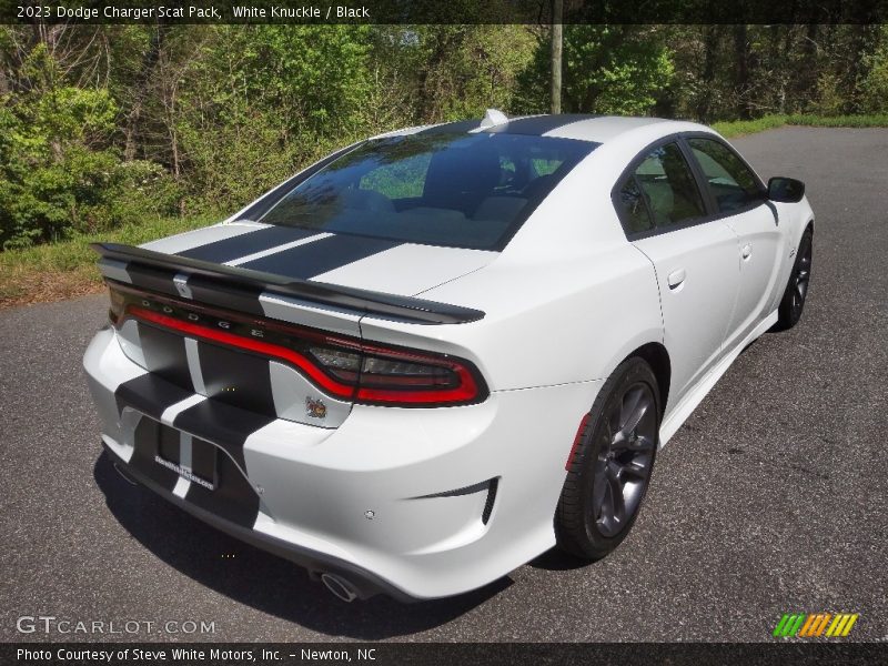 White Knuckle / Black 2023 Dodge Charger Scat Pack