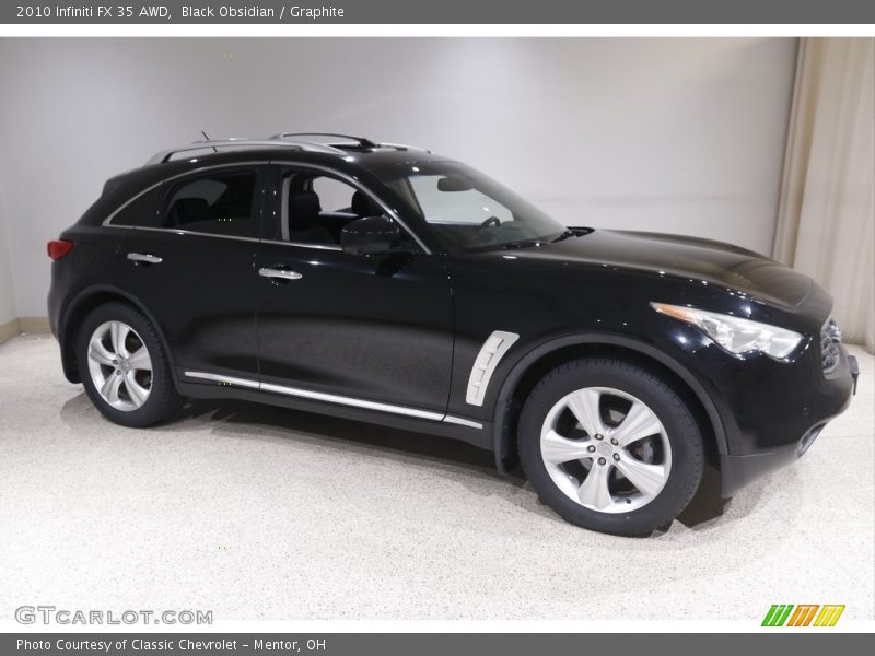 Black Obsidian / Graphite 2010 Infiniti FX 35 AWD