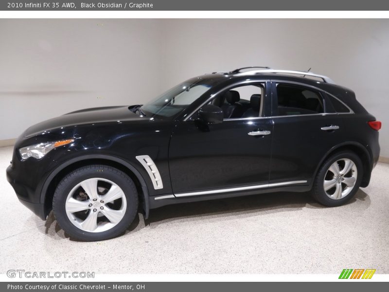 Black Obsidian / Graphite 2010 Infiniti FX 35 AWD