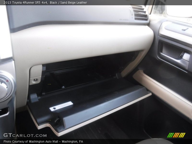 Black / Sand Beige Leather 2013 Toyota 4Runner SR5 4x4