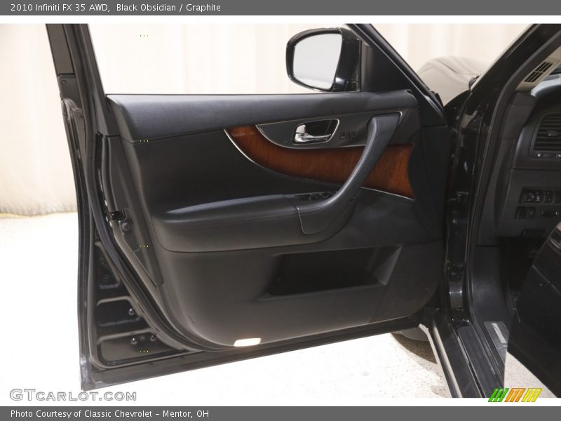 Black Obsidian / Graphite 2010 Infiniti FX 35 AWD