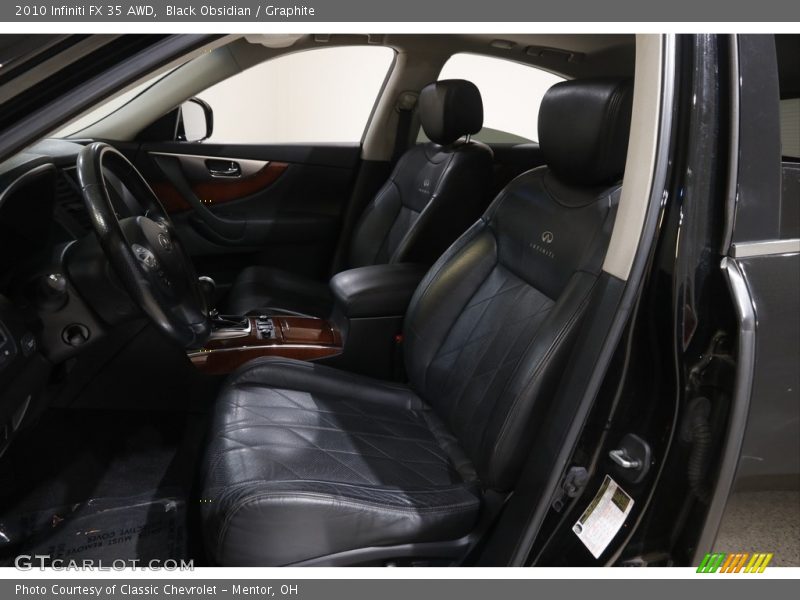 Black Obsidian / Graphite 2010 Infiniti FX 35 AWD