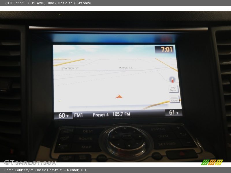 Black Obsidian / Graphite 2010 Infiniti FX 35 AWD