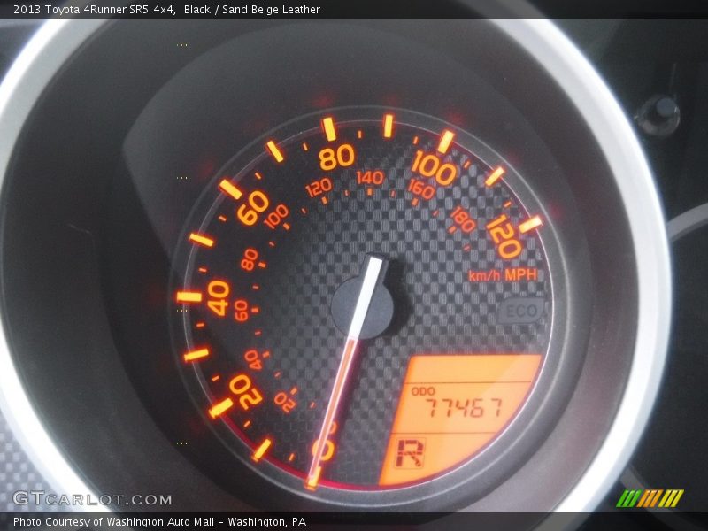 Black / Sand Beige Leather 2013 Toyota 4Runner SR5 4x4