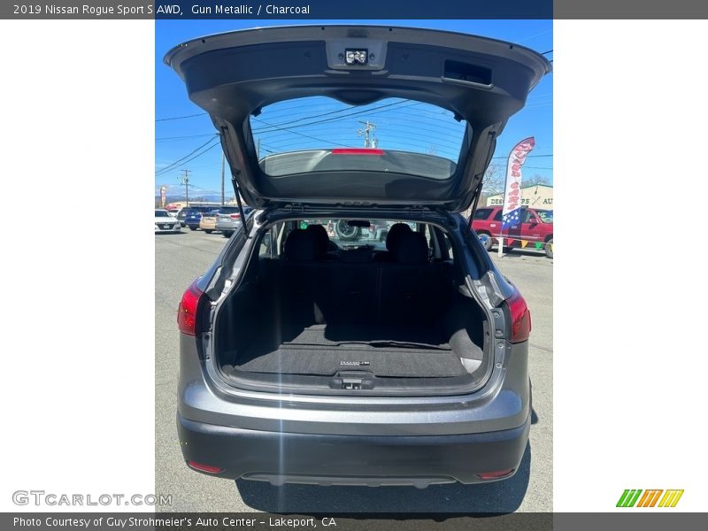 Gun Metallic / Charcoal 2019 Nissan Rogue Sport S AWD